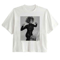 Whitney Houston Ladies Crop Top - Autograph