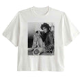 Whitney Houston Ladies Crop Top - Signed Name