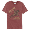 Willie Nelson Comfort Colors T-Shirt - On The Road Again
