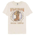 Willie Nelson Comfort Colors T-Shirt - Boots and Hat