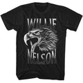 Black Willie Nelson t-shirt featuring a Screaming Eagle design