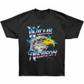 Willie Nelson Oversized T-Shirt - Eagle Chrome Vintage
