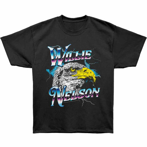 Willie Nelson Oversized T-Shirt - Eagle Chrome Vintage