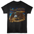 Black Willie Nelson t-shirt featuring a Lightning Eagle design