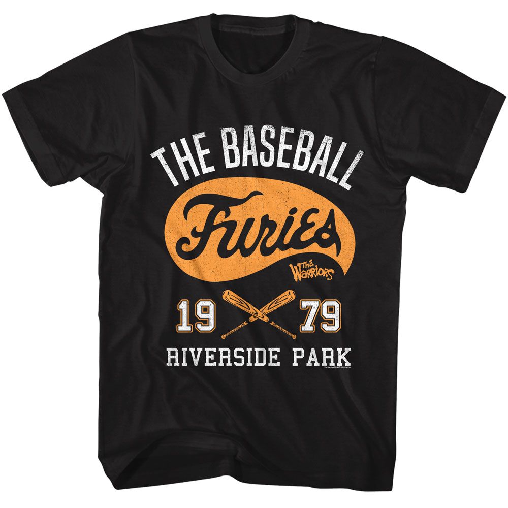 Black The Warriors t-shirt featuring a Baseball Furies design