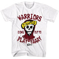 White The Warriors t-shirt featuring a Come Out to Play design
