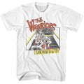 White The Warriors t-shirt featuring a Primary Dig It design