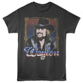 Smoke Waylon Jennings t-shirt featuring a Americana design