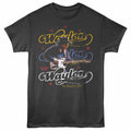 Smoke gray Waylon Jennings t-shirt featuring a Triple design