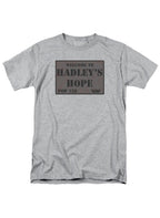 Gray Welcome Sign T-Shirt