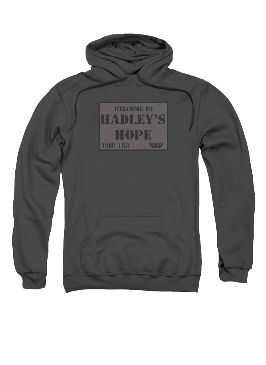 Charcoal Welcome Sign Hoodie