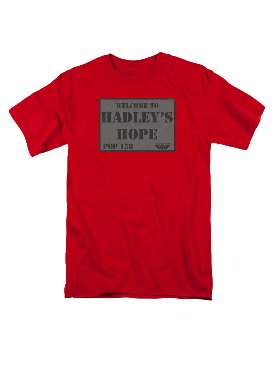 Red Welcome Sign T-Shirt