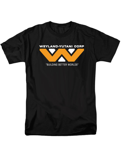 Black Corporate Logo T-Shirt