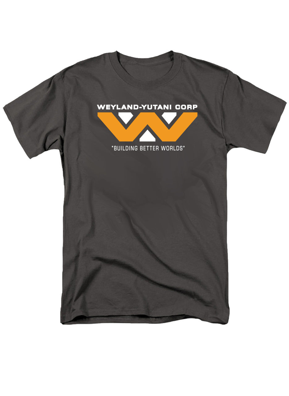 Charcoal Corporate Logo T-Shirt