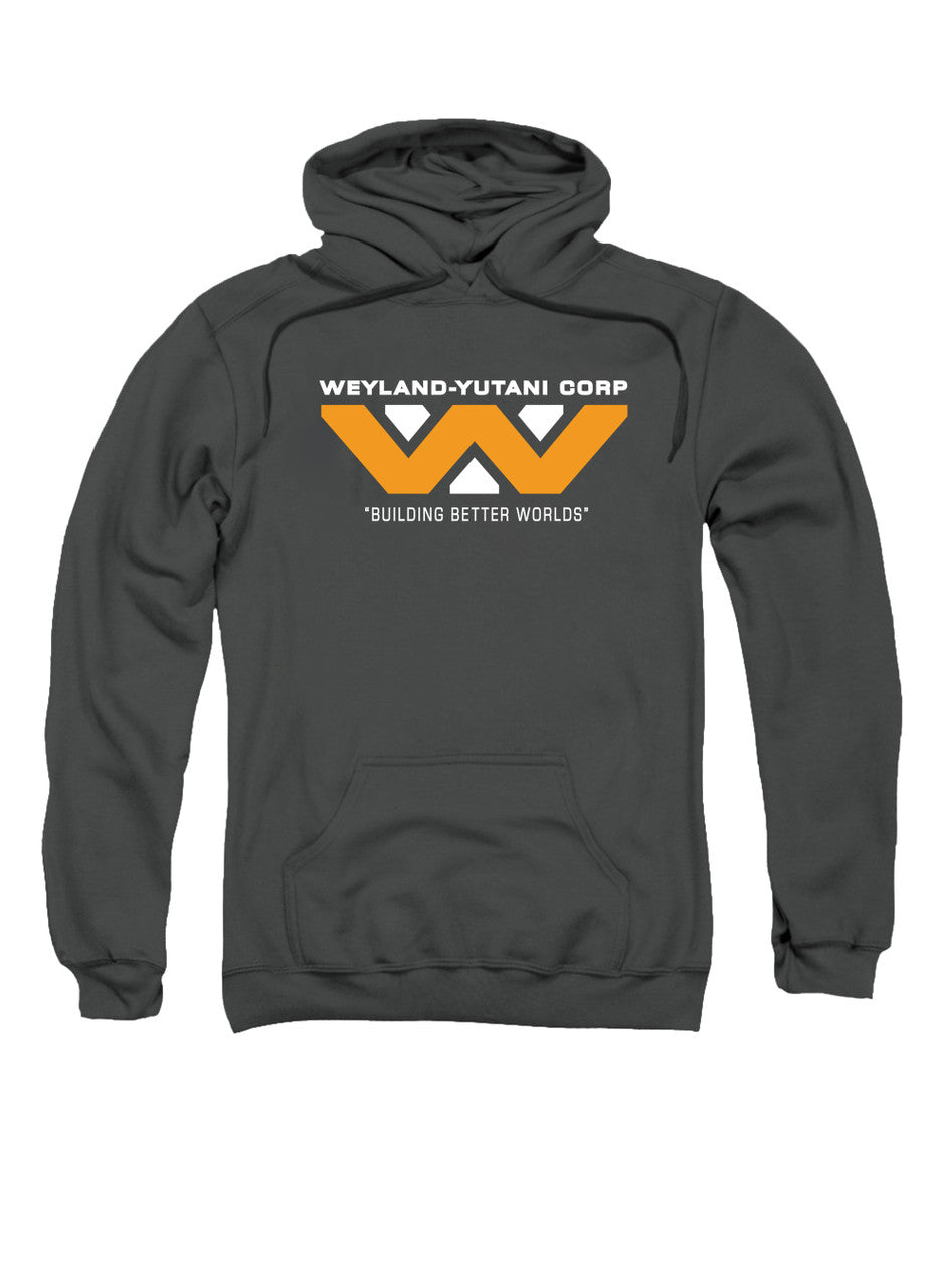 Charcoal Corporate Logo Hoodie