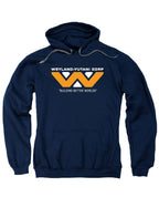 Navy Corporate Logo Hoodie