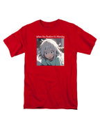 Red When You Realize It's Monday T-Shirt