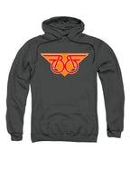 Charcoal Wings Logo Hoodie
