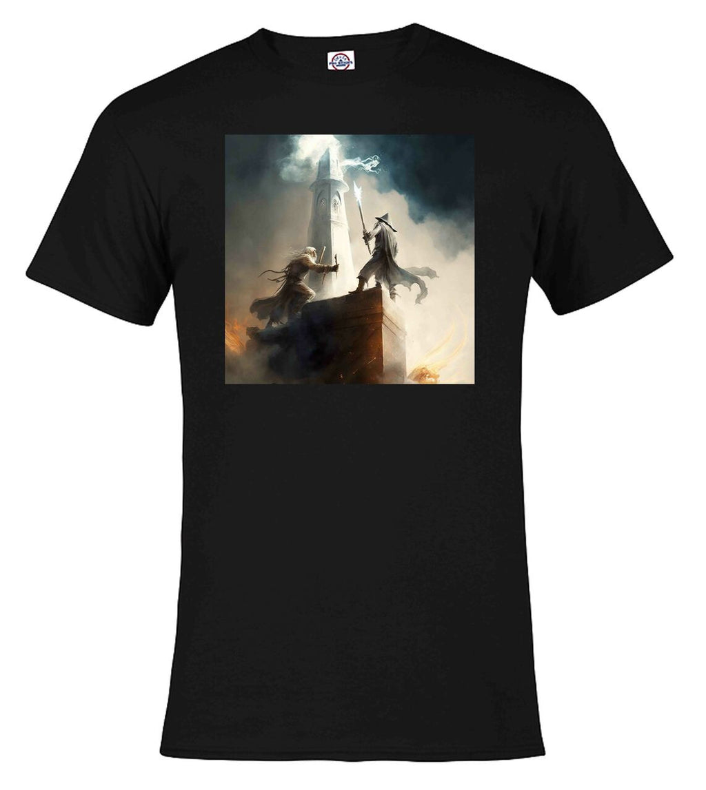 Black Wizard Battle Fantasy T-Shirt