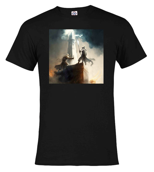Black Wizard Battle Fantasy T-Shirt
