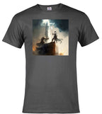 Charcoal Wizard Battle Fantasy T-Shirt
