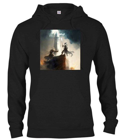 Black Wizard Battle Fantasy Hoodie