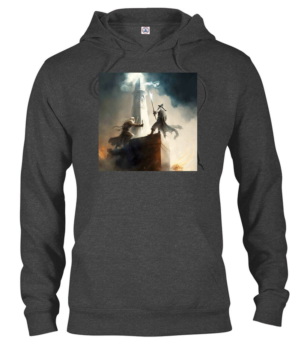 Charcoal Wizard Battle Fantasy Hoodie