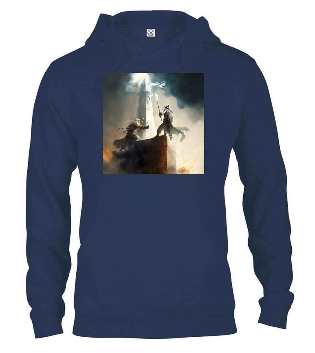 Navy Wizard Battle Fantasy Hoodie