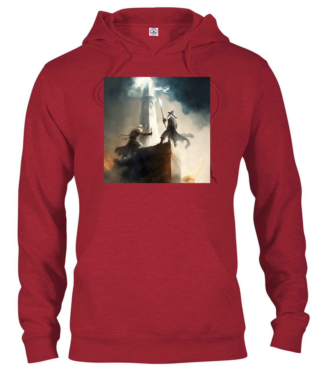 Red Wizard Battle Fantasy Hoodie