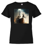 Black Wizard Battle Fantasy Youth/Toddler T-Shirt