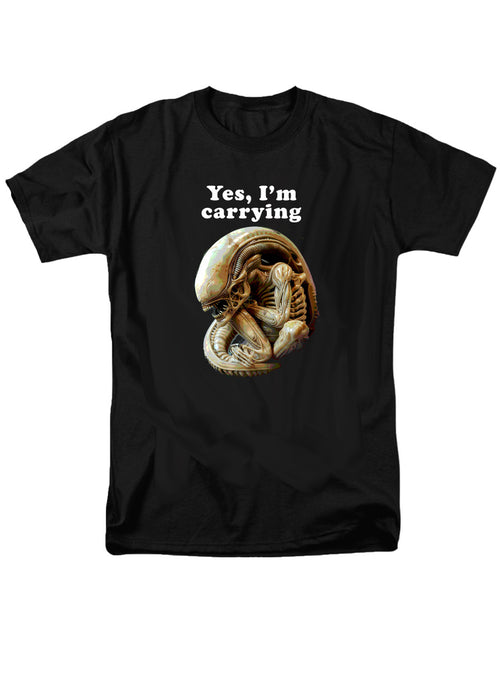 Black Yes, I'm Carrying T-Shirt