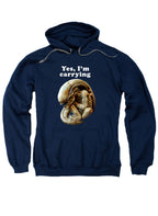 Navy Yes, I'm Carrying Hoodie