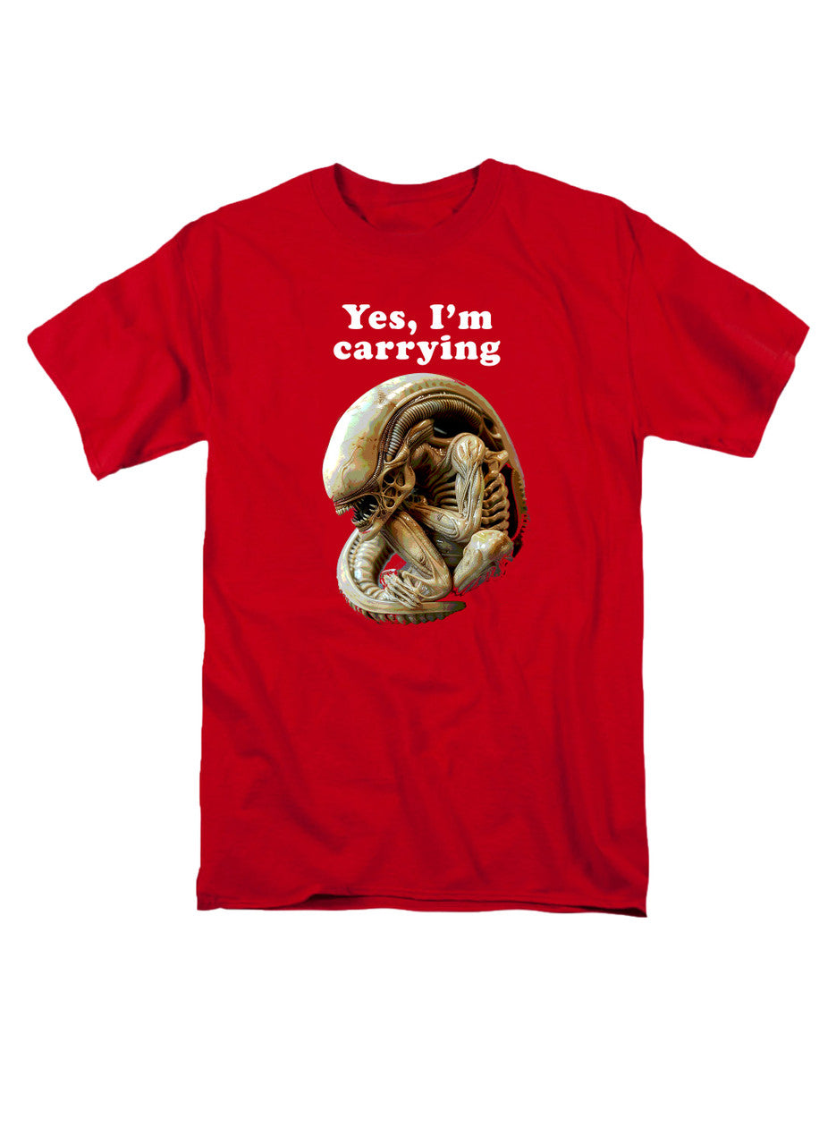 Red Yes, I'm Carrying T-Shirt