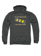 Charcoal You See Speed Bumps I See Launch Ramps Hoodie