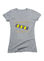Gray You See Speed Bumps I See Launch Ramps Juniors V-Neck T-Shirt