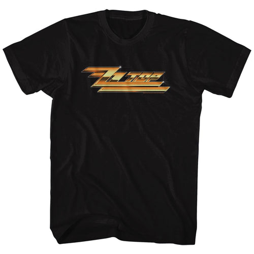 Black ZZ Top t-shirt featuring a Logo design