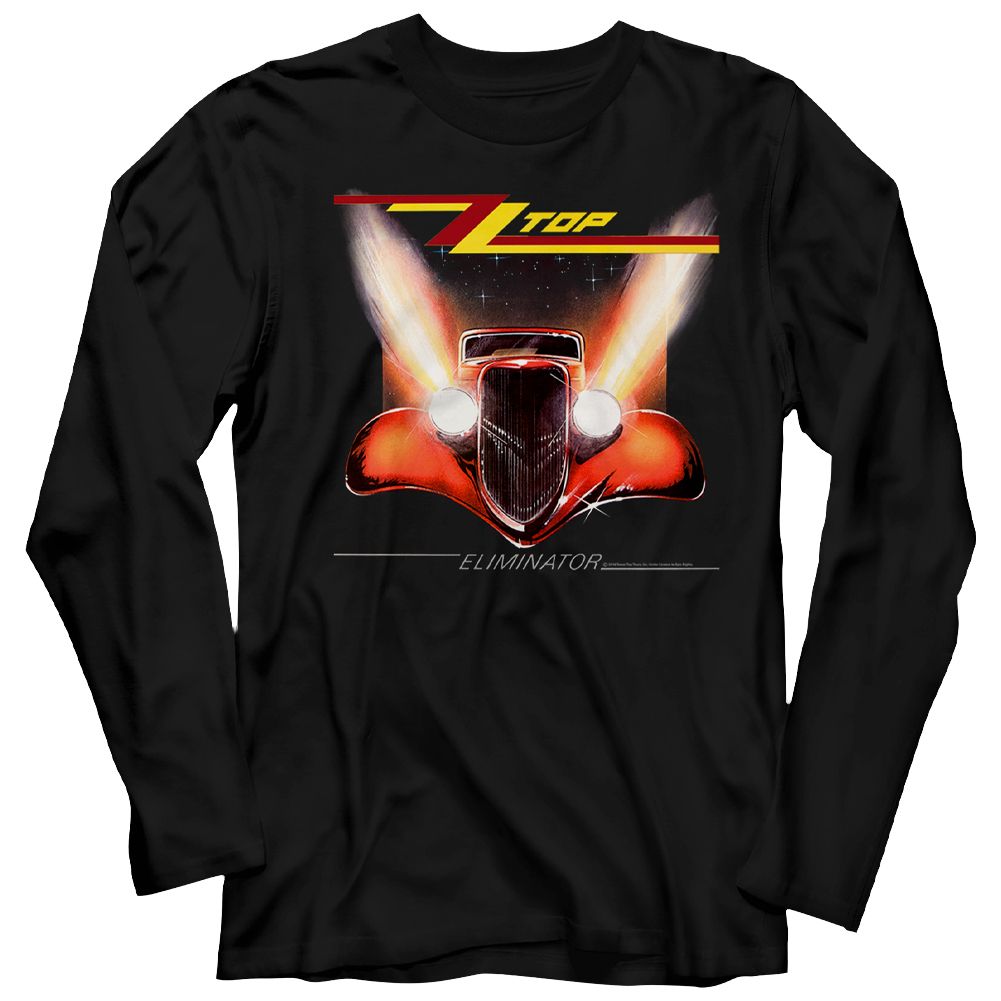 ZZ Top Long Sleeve T-Shirt - Eliminator Cover