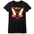 ZZ Top Ladies T-Shirt - Eliminator Cover