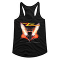 ZZ Top Ladies Racerback - Eliminator Cover