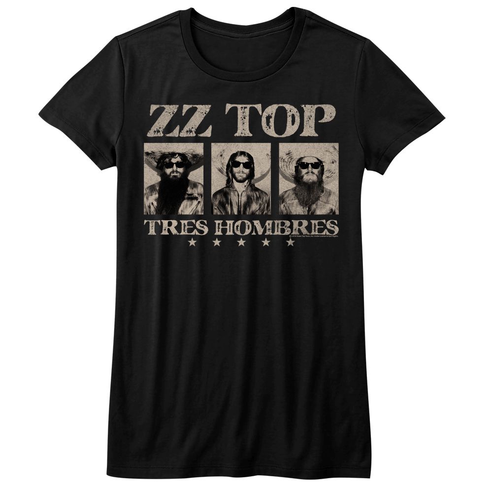 ZZ Top Ladies T-Shirt - Wordmark