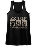 ZZ Top Ladies Racerback - Wordmark