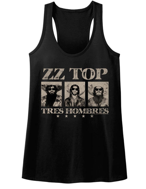 ZZ Top Ladies Racerback - Wordmark
