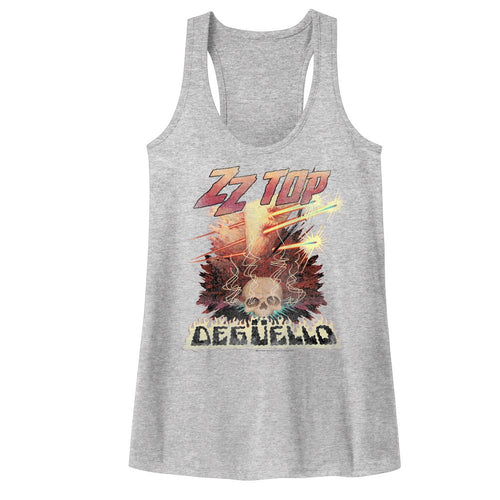 ZZ Top Ladies Racerback - Deguello