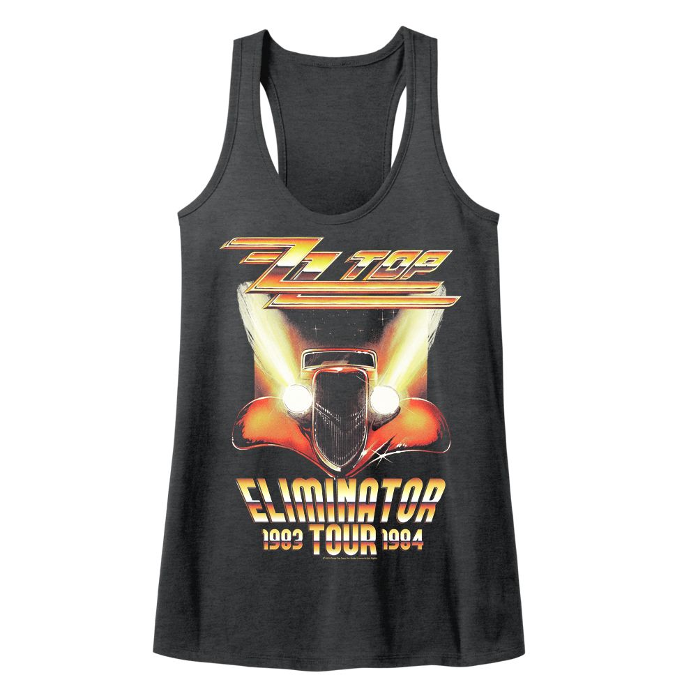 ZZ Top Ladies Racerback - Eliminator Tour