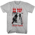 Heather Gray ZZ Top t-shirt featuring a Very Bad design