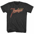 Heather Black ZZ Top t-shirt featuring a Fandango Logo design