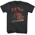 Heather Black ZZ Top t-shirt featuring a Est 1969 design