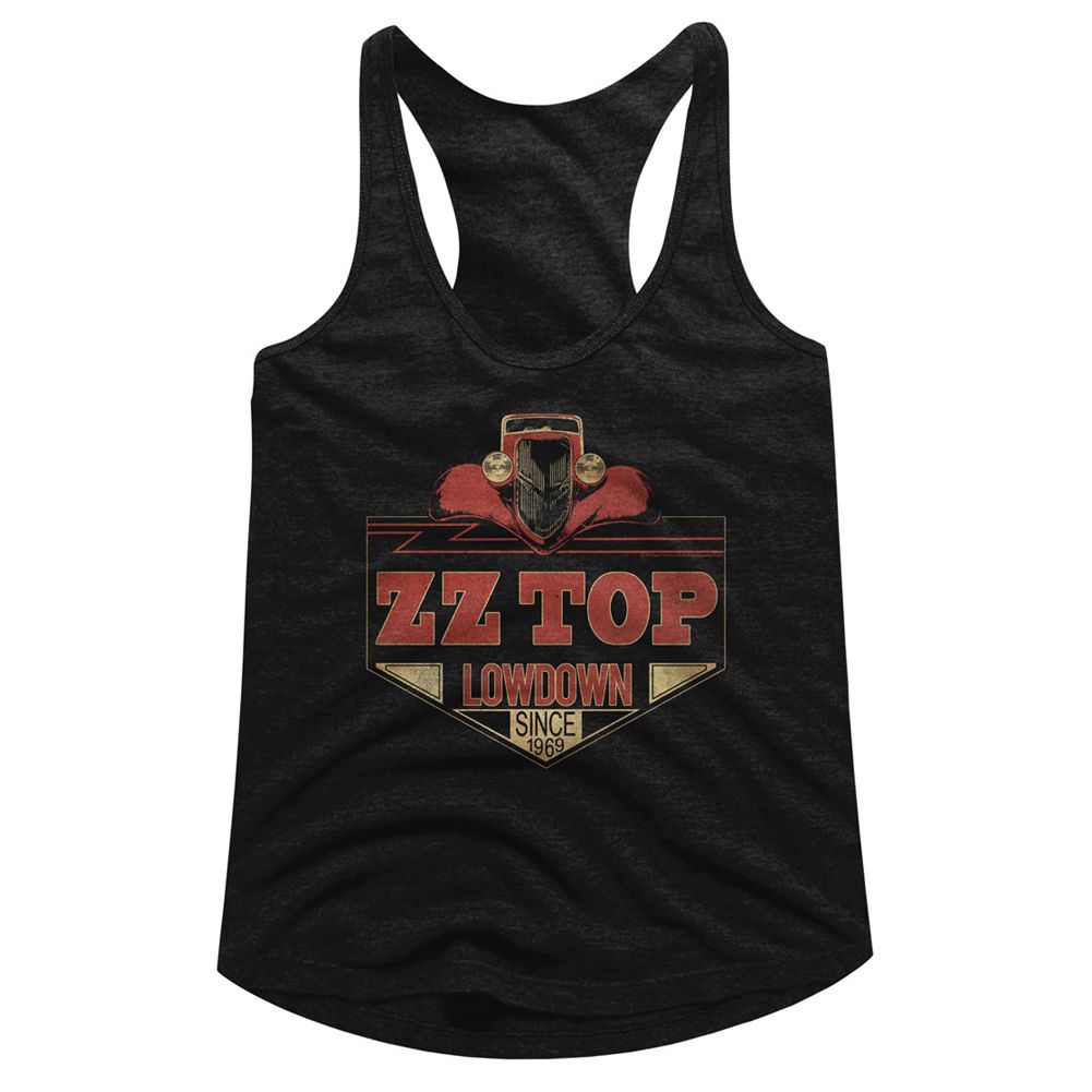 ZZ Top Ladies Racerback - Lowdown