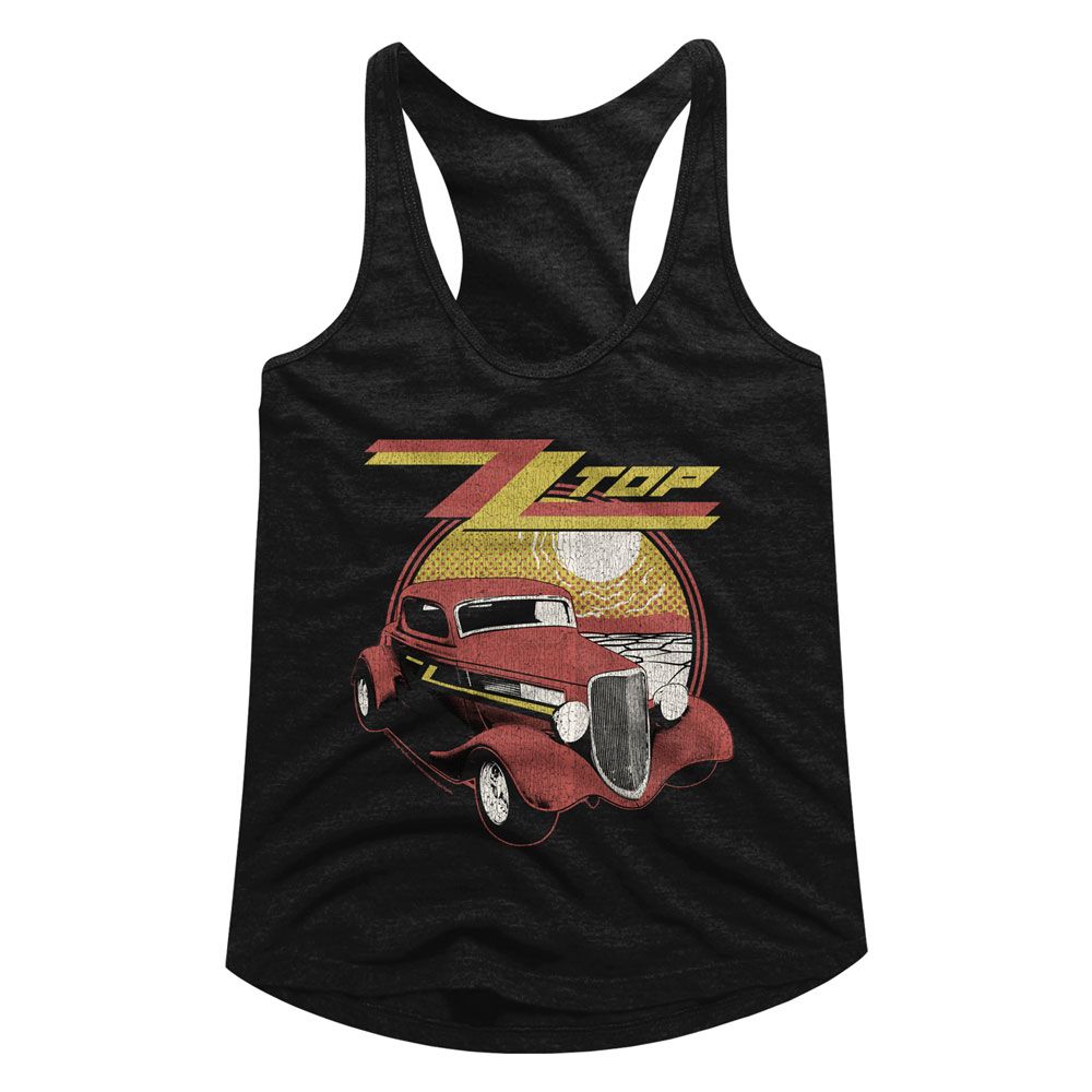 ZZ Top Ladies Racerback - Eliminator