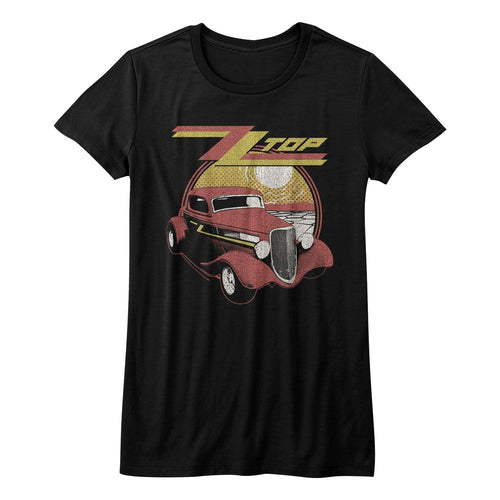 ZZ Top Ladies T-Shirt - Eliminator